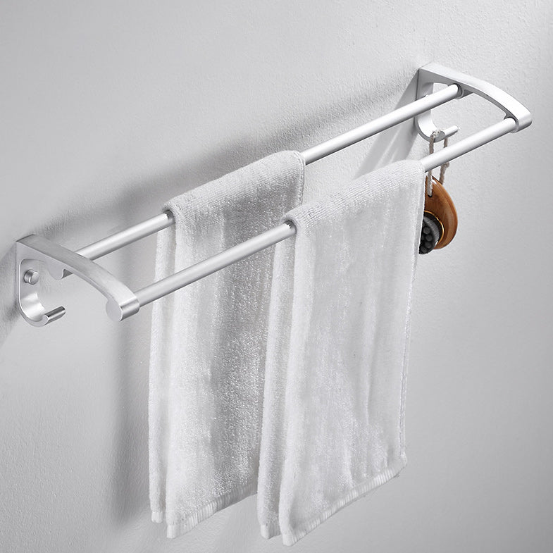 Contemporary Silver Bathroom Accessories as Individual Piece or in Set