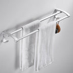 Contemporary Silver Bathroom Accessories as Individual Piece or in Set