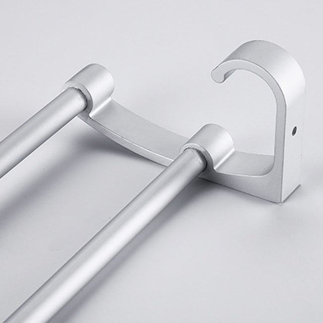 Contemporary Silver Bathroom Accessories as Individual Piece or in Set