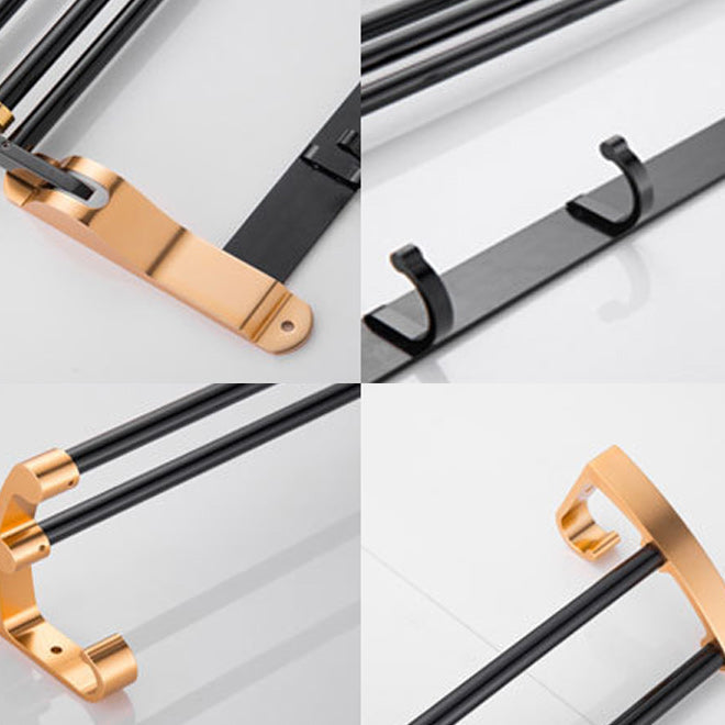 Contemporary black bathroom accessories as a single item or in a set
