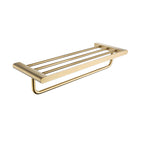 5-piece modern bathroom accessory set made of stainless steel with towel rail/robe hooks/toilet paper holder