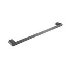 5-piece modern bathroom accessory set made of stainless steel with towel rail/robe hooks/toilet paper holder