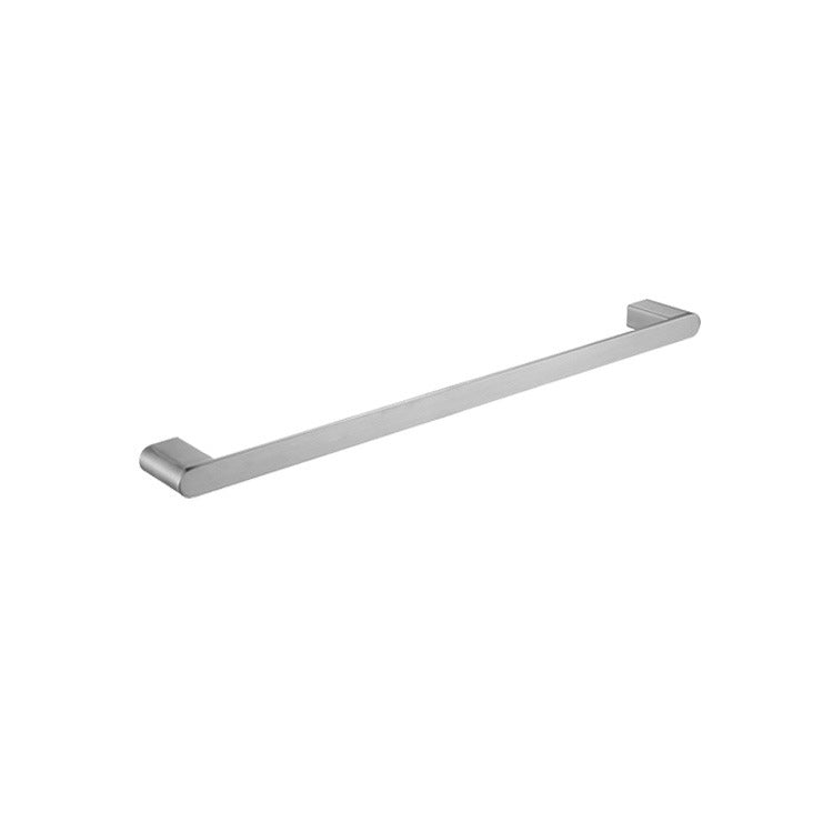5-piece modern bathroom accessory set made of stainless steel with towel rail/robe hooks/toilet paper holder