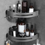 Modern Bathroom Hardware Set in Stainless Steel Matte Gray Bathrobe Hook/Towel Bar