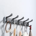 Contemporary Gray Bathroom Hardware Set Bathroom Shelf/Towel Bar Including Bathroom Set