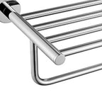 Polished Chrome Modern Bathroom Accessories Set with Towel Bar/Paper Holder