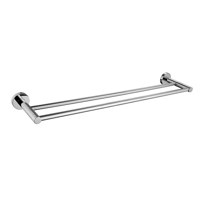 Polished Chrome Modern Bathroom Accessories Set with Towel Bar/Paper Holder