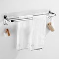 Modern Bathroom Set with Bathroom Shelf/Towel Bar Polished Chrome Bathroom Accessory Set