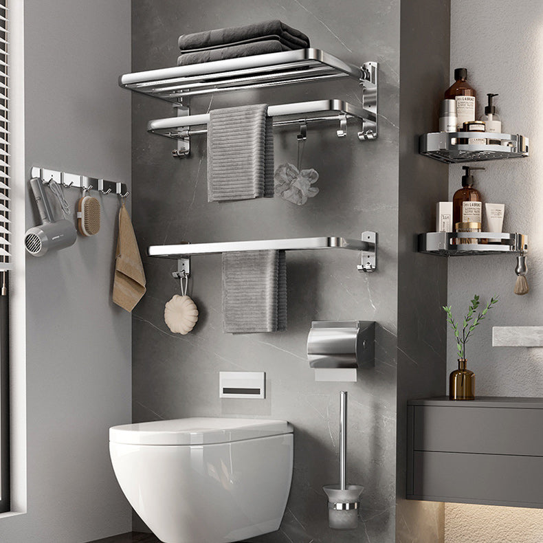 Modern Bathroom Accessory Set Paper Holder Bathroom Shelf Stainless Steel Bathroom Hardware