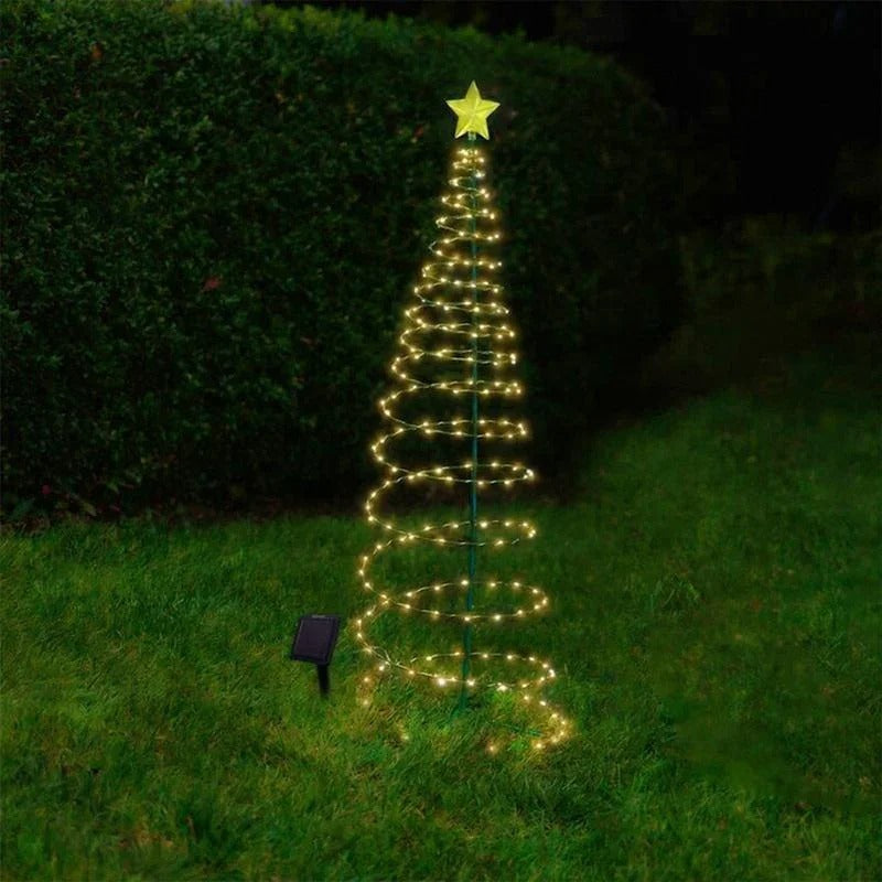 Brightree - Solar-powered Christmas lights for enchanting spaces