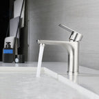Modern Vessel Faucet Copper Single Handle Low Arc Vessel Faucet for Home