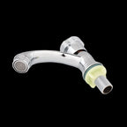 Modern Bathroom Faucet Chrome Knob Handle with Water Hose Basin Faucet