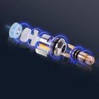 Modern Bathroom Faucet Chrome Knob Handle with Water Hose Basin Faucet