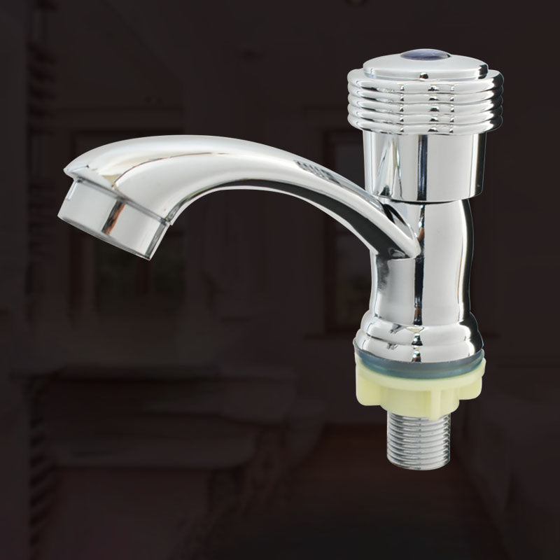 Modern Bathroom Faucet Chrome Knob Handle with Water Hose Basin Faucet
