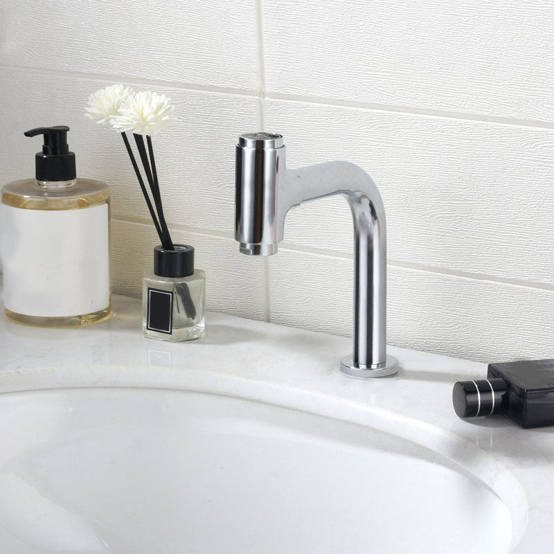 Modern Style Basin Tap Swivel Spout Bathroom Faucet