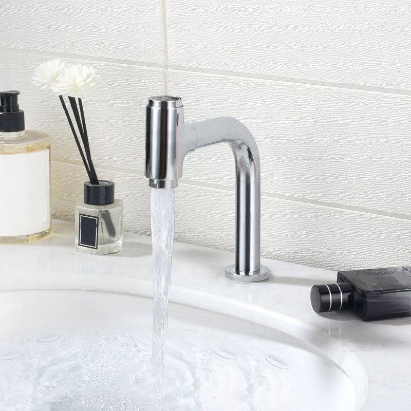 Modern Style Basin Tap Swivel Spout Bathroom Faucet