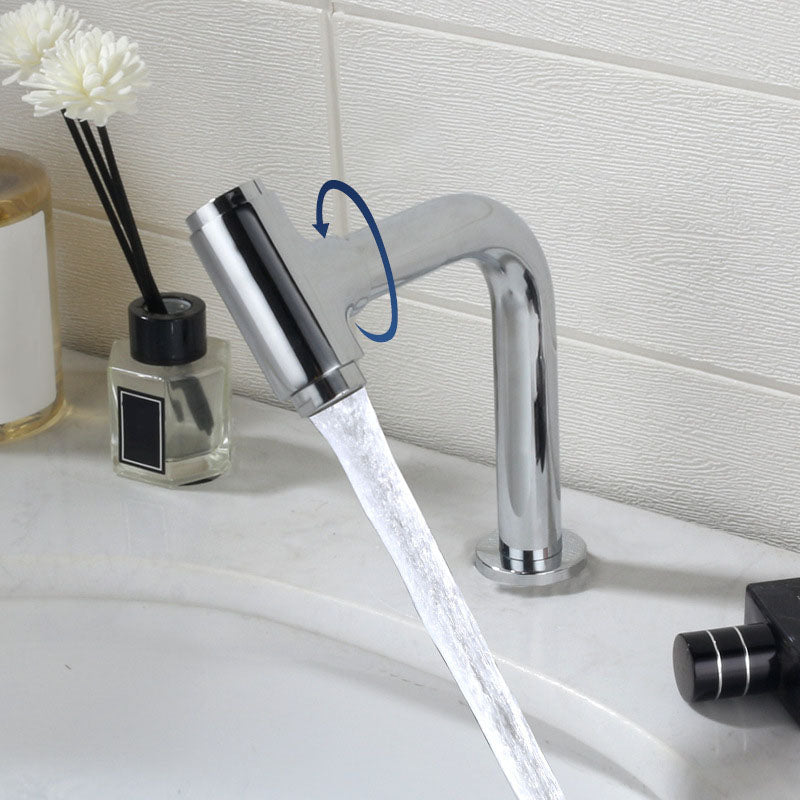 Modern Style Basin Tap Swivel Spout Bathroom Faucet