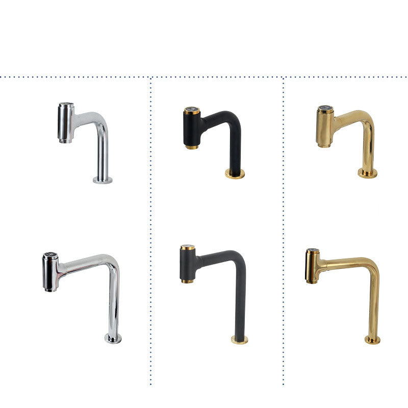 Modern Style Basin Tap Swivel Spout Bathroom Faucet