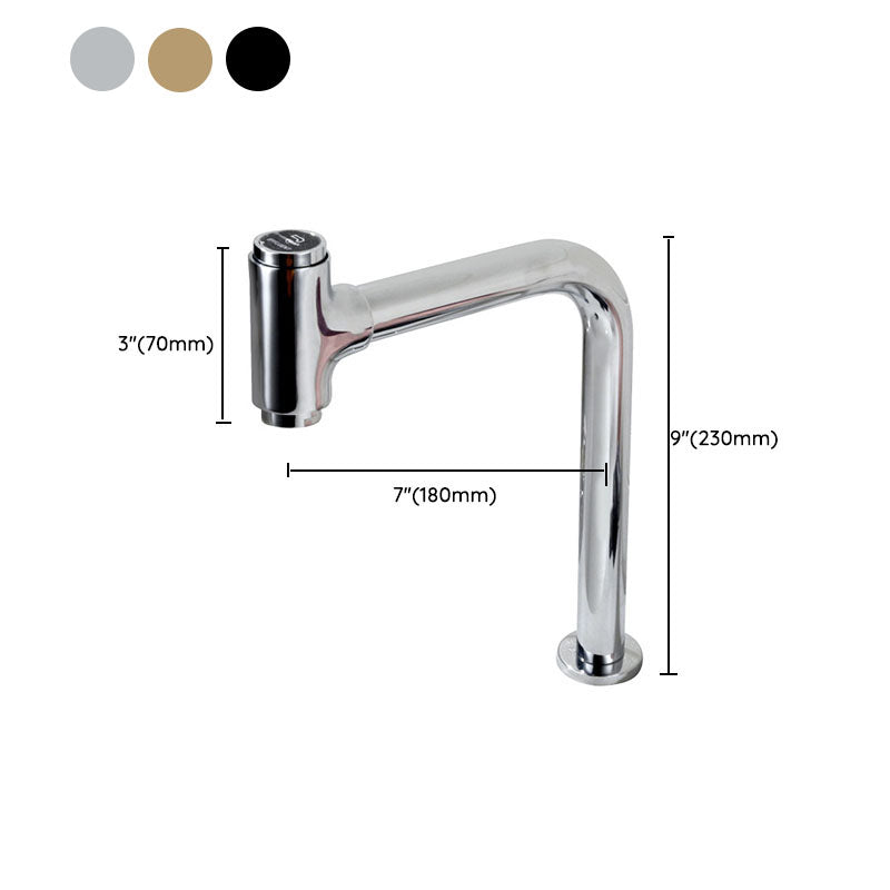 Modern Style Basin Tap Swivel Spout Bathroom Faucet