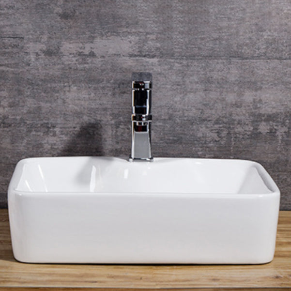 Modern Sink Solid Color Porcelain Sink