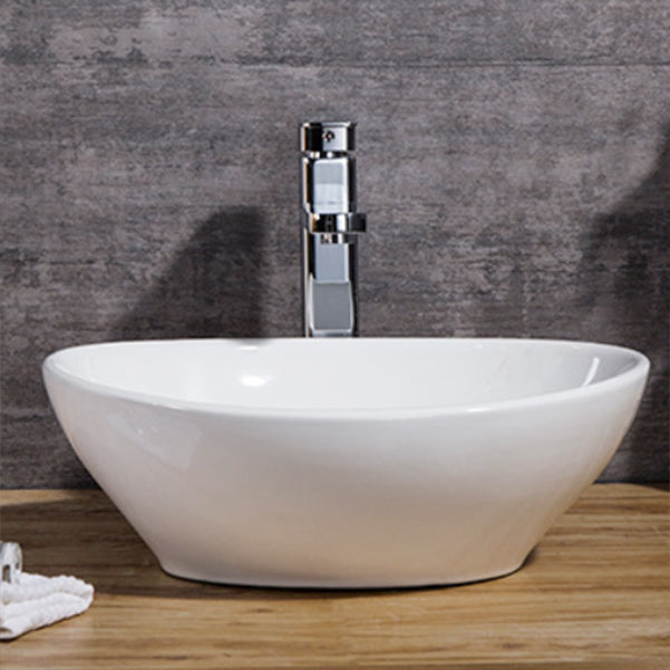 Modern Sink Solid Color Porcelain Sink