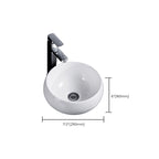 Modern Sink Solid Color Porcelain Sink