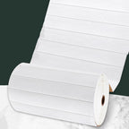 Modern Pearl Wainscoting PVC Wall Access Panel Peel and Stick Foam Trim