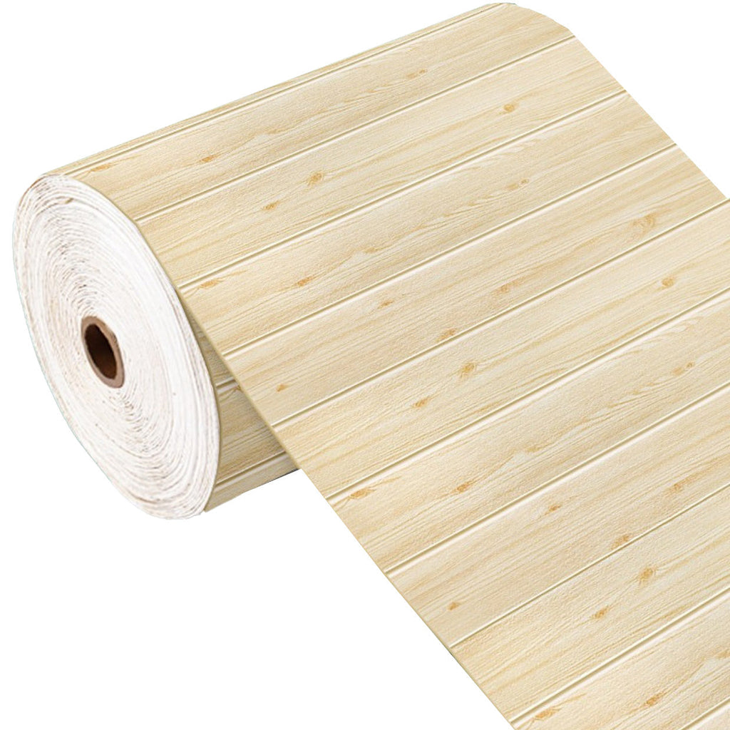 Modern Pearl Wainscoting PVC Wall Access Panel Peel and Stick Foam Trim
