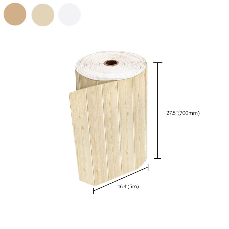 Modern Pearl Wainscoting PVC Wall Access Panel Peel and Stick Foam Trim