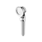 Modern Standard Shower Head Round Metal Adjustable Spray Pattern Shower Head