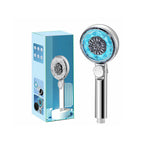 Contemporary Handheld Shower Head Round Filter Ball Spray Head With Digital Display