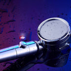 Contemporary Handheld Showerhead Round 3 Settings Sprayhead in Silver