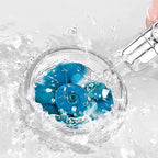 Contemporary Handheld Supercharged Showerhead Round 3 Setting Spray Head
