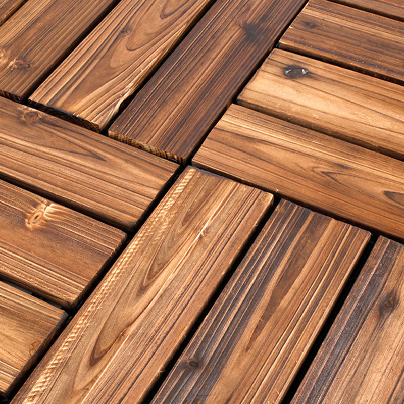 Traditional Wood Parquet Click-Lock Non-Slip Wood Flooring