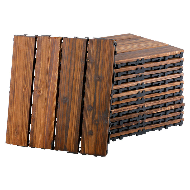 Traditional Wood Parquet Click-Lock Non-Slip Wood Flooring