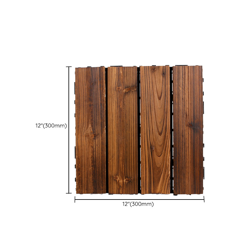 Traditional Wood Parquet Click-Lock Non-Slip Wood Flooring