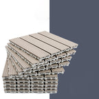 Traditional Floor Tiles Solid Color Click-Lock Flooring Tiles