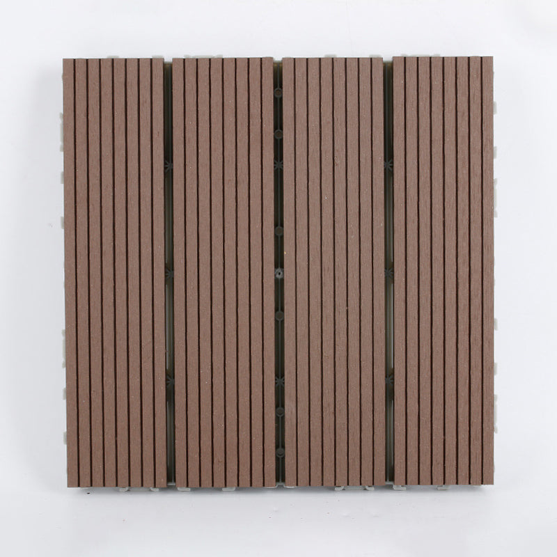 Traditional Floor Tiles Simple Waterproof Click-Lock Wood Flooring Tiles
