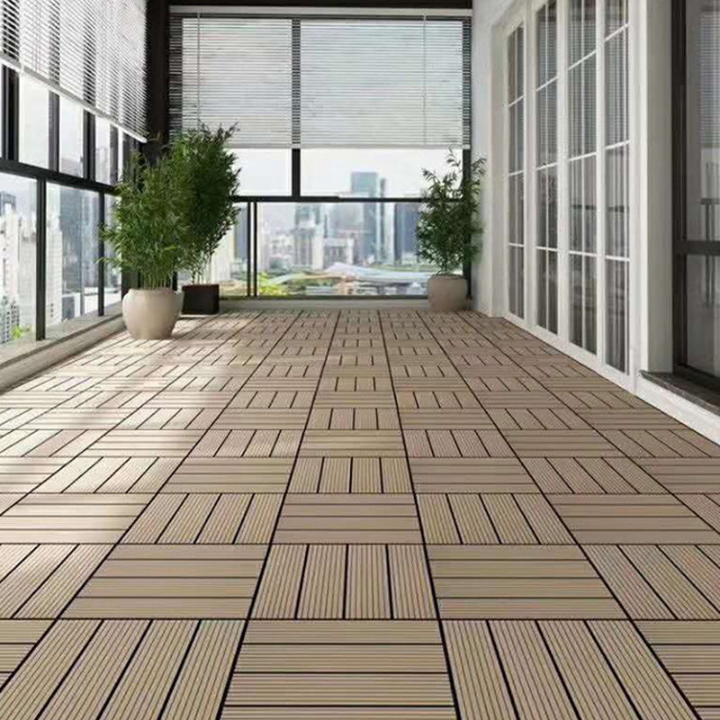 Traditional Floor Tiles Simple Waterproof Click-Lock Wood Flooring Tiles