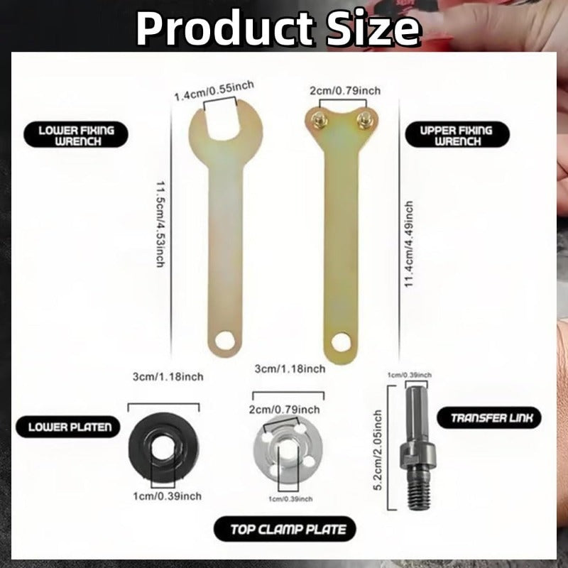 Drill To Grinder Adapter Kit