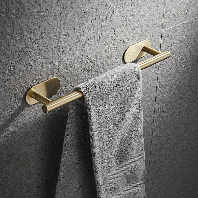 4-piece traditional bathroom hardware set with towel ring/paper holder & bath towel hook