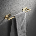 4-piece traditional bathroom hardware set with towel ring/paper holder & bath towel hook