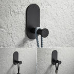 4-piece traditional bathroom hardware set with towel ring/paper holder & bath towel hook
