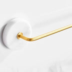 Modern bathroom accessories as a single piece or as a set in marble and metal