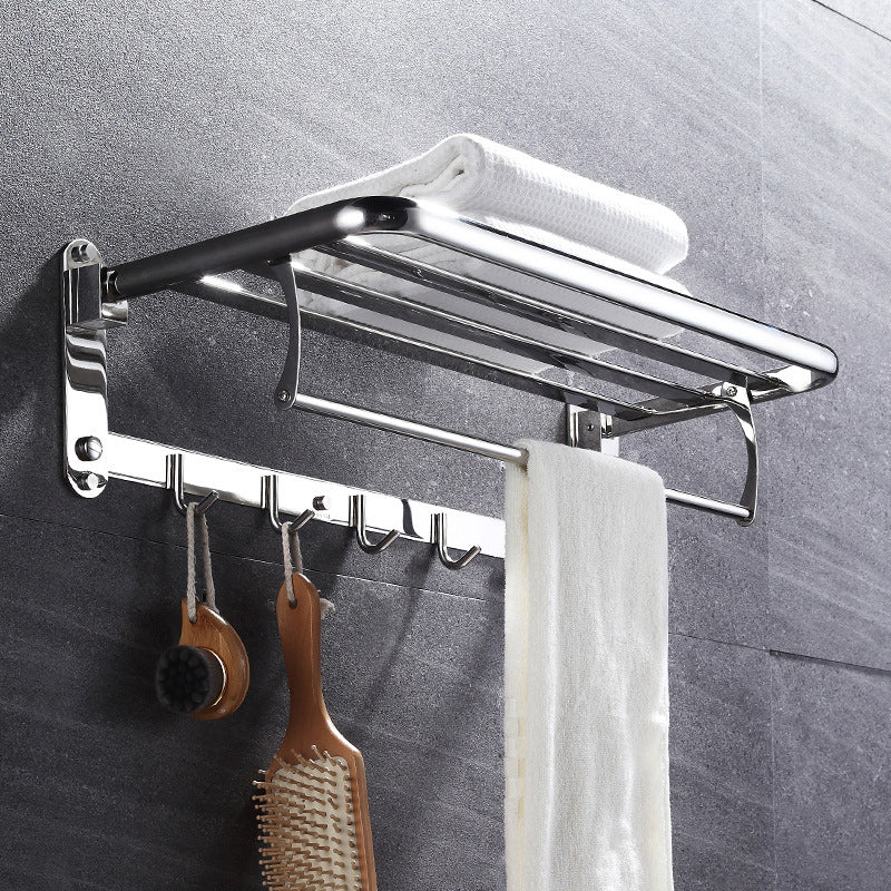 6-piece stainless steel modern bathroom accessories as a single item or as a set