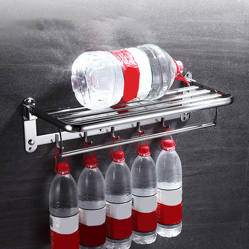 6-piece stainless steel modern bathroom accessories as a single item or as a set