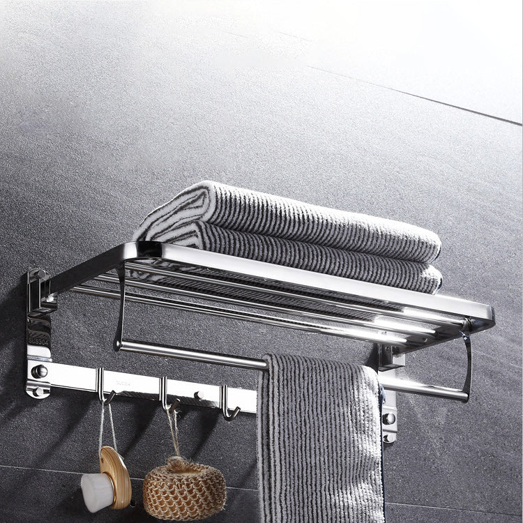 6-piece stainless steel modern bathroom accessories as a single item or as a set