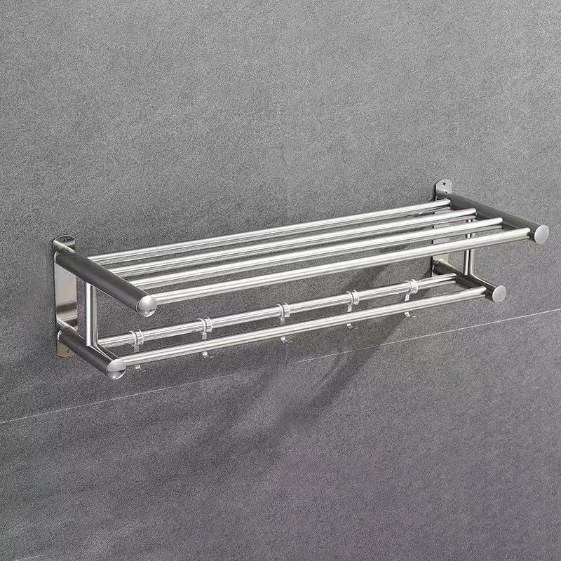 6-piece stainless steel modern bathroom accessories as a single item or as a set