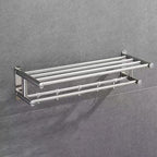 6-piece stainless steel modern bathroom accessories as a single item or as a set