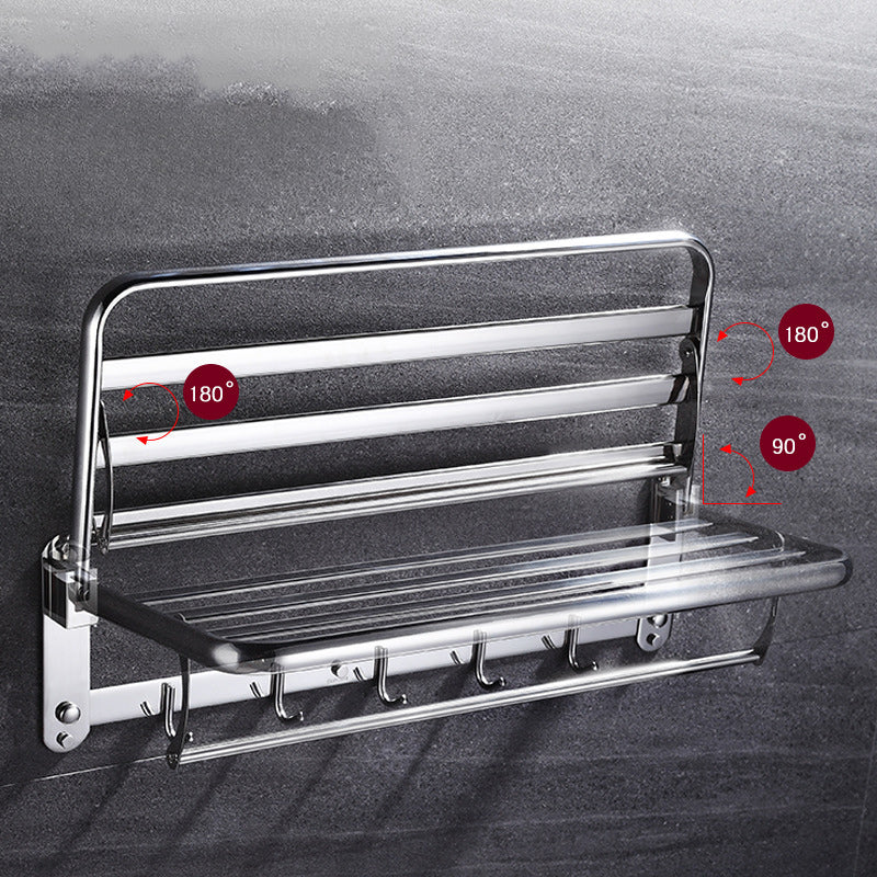 6-piece stainless steel modern bathroom accessories as a single item or as a set